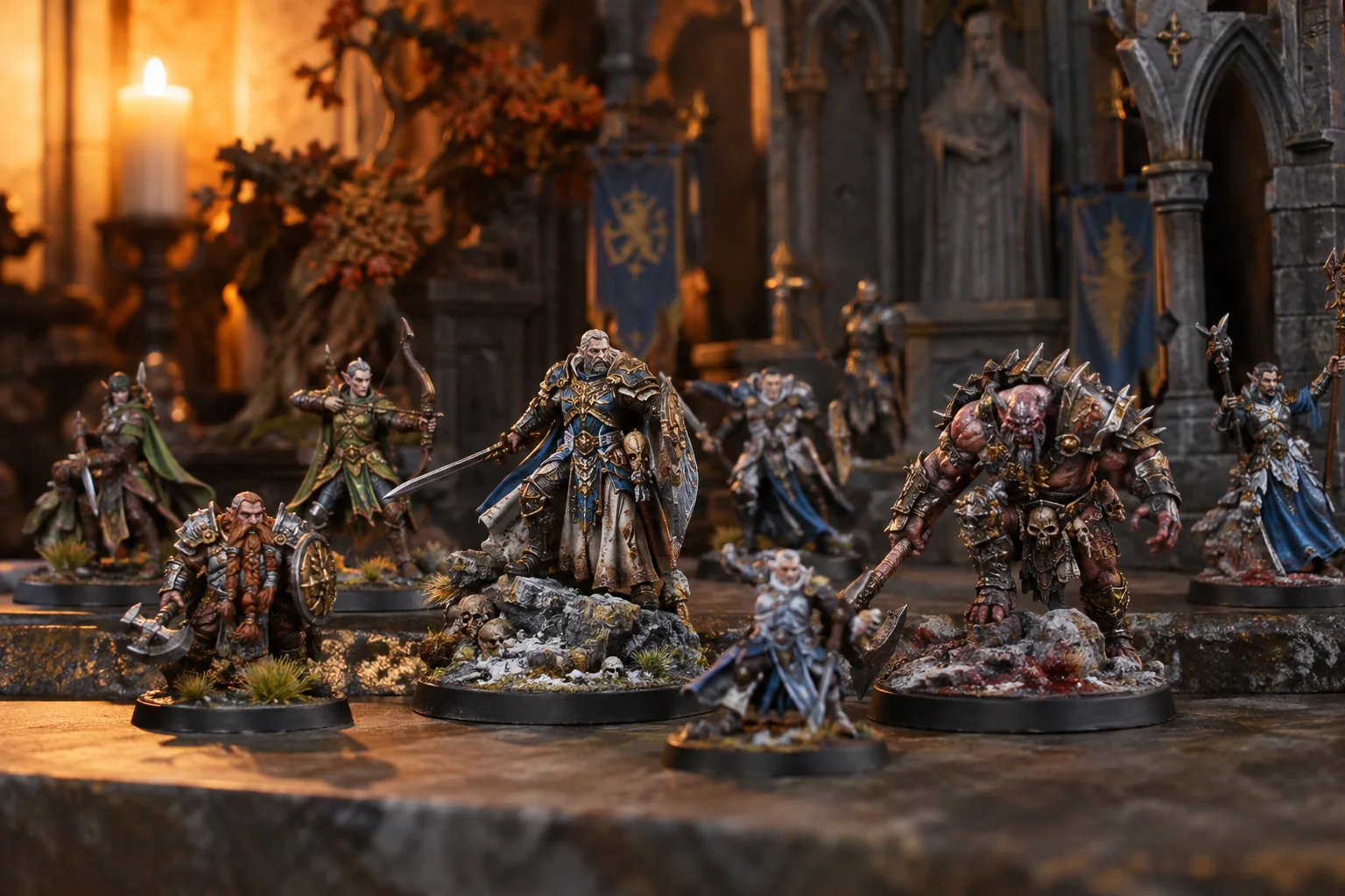 Ekspozycja miniatur fantasy Ekspozycja miniatur fantasy